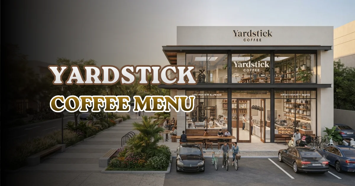 Yardstick Coffee Menu