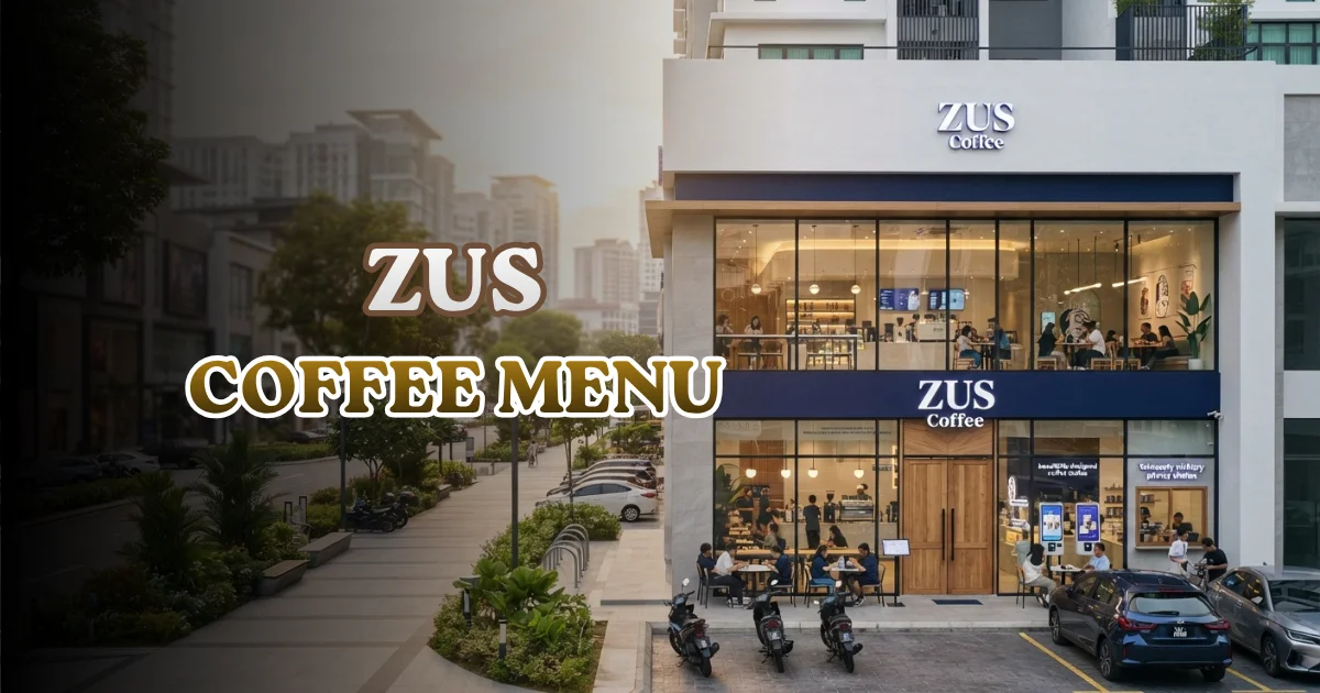 ZUS Coffee Menu