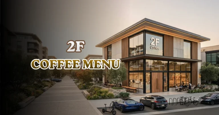 2F Coffee Menu