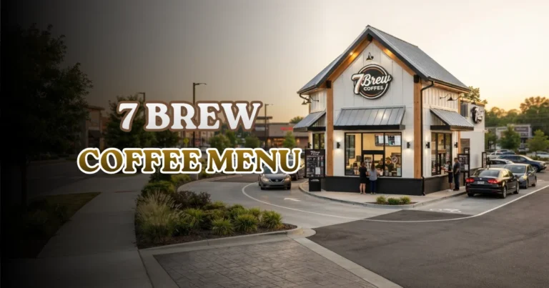 7 Brew Coffee Menu