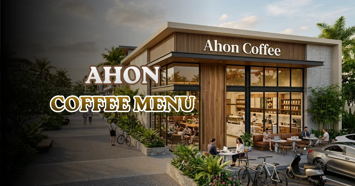 Ahon Coffee Menu