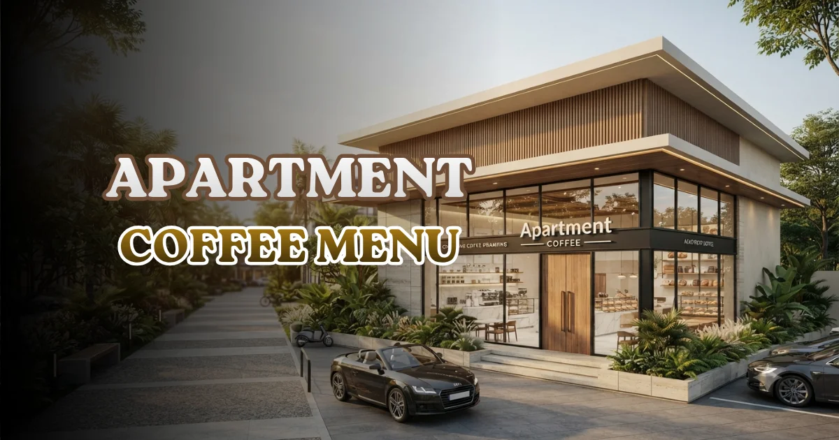 Apartment Coffee Menu