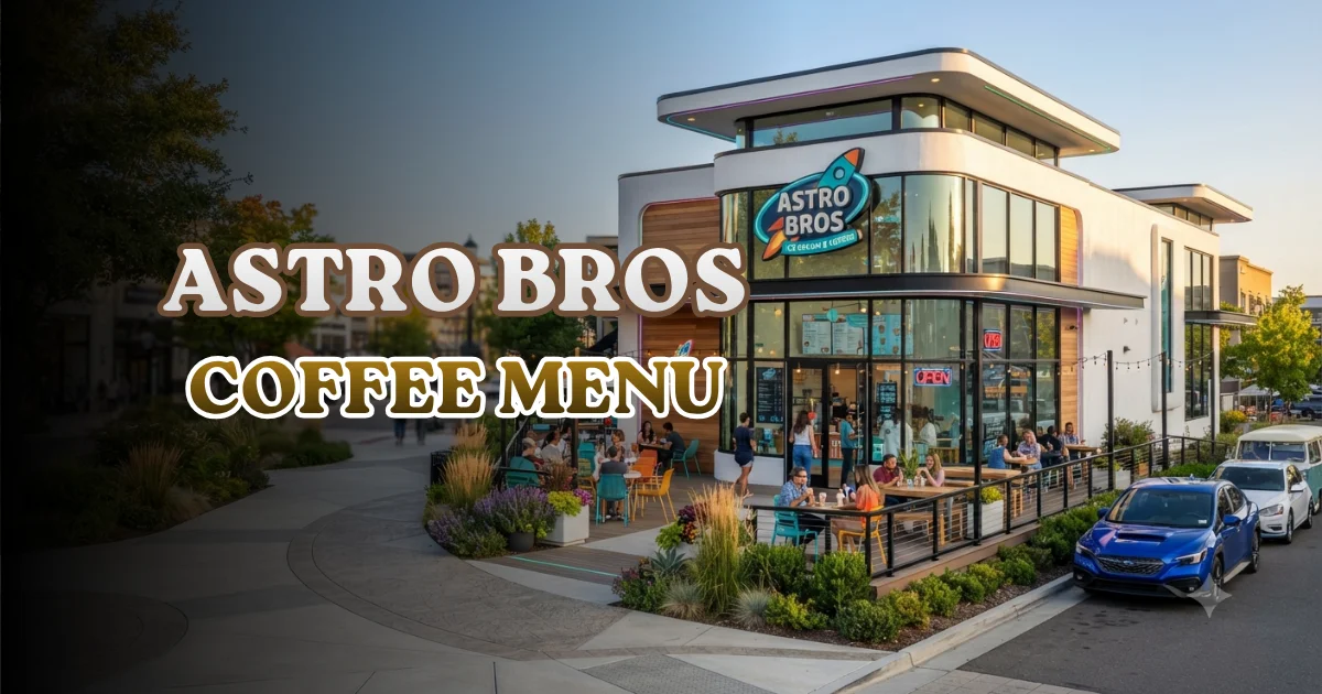 Astro Bros Coffee Menu