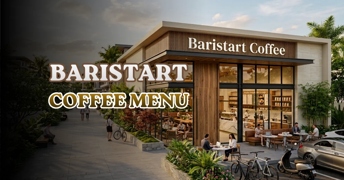 Baristart Coffee Menu