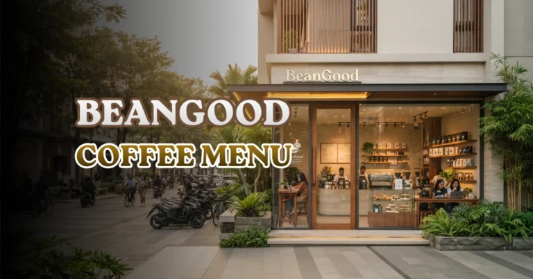 BeanGood Coffee Menu