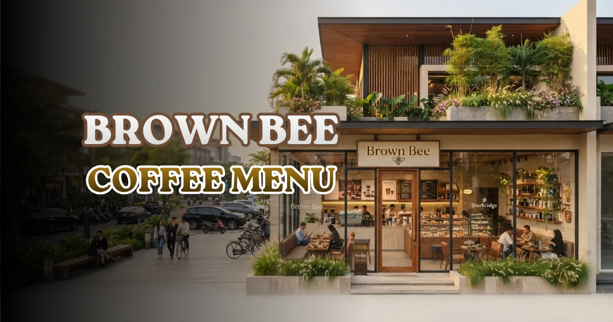 Brown Bee Coffee Menu