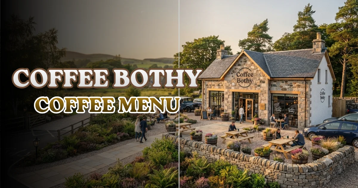 Coffee Bothy Coffee Menu