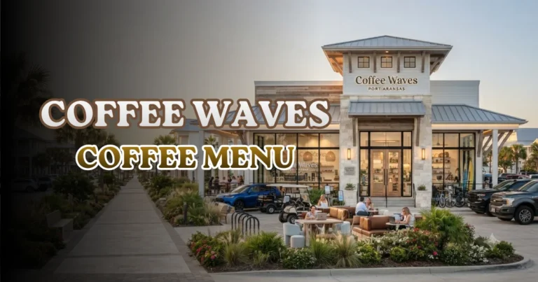 Coffee Waves Coffee Menu