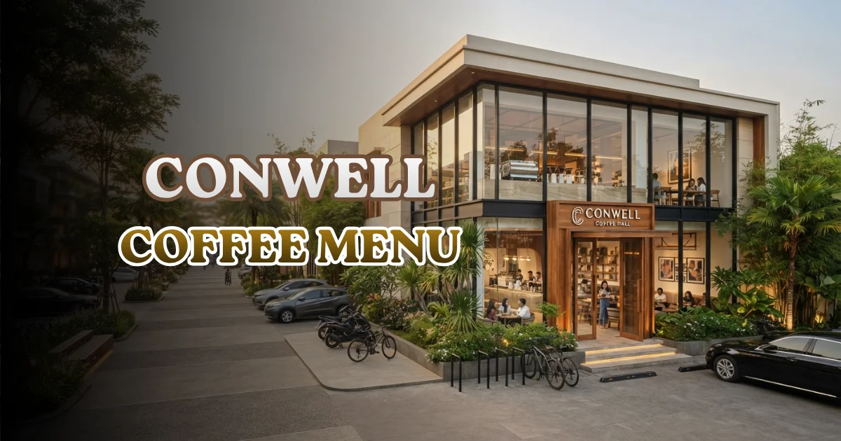 Conwell Coffee Menu
