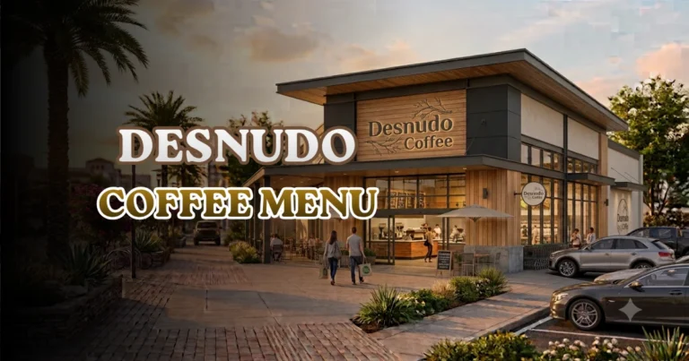 Desnudo Coffee Menu