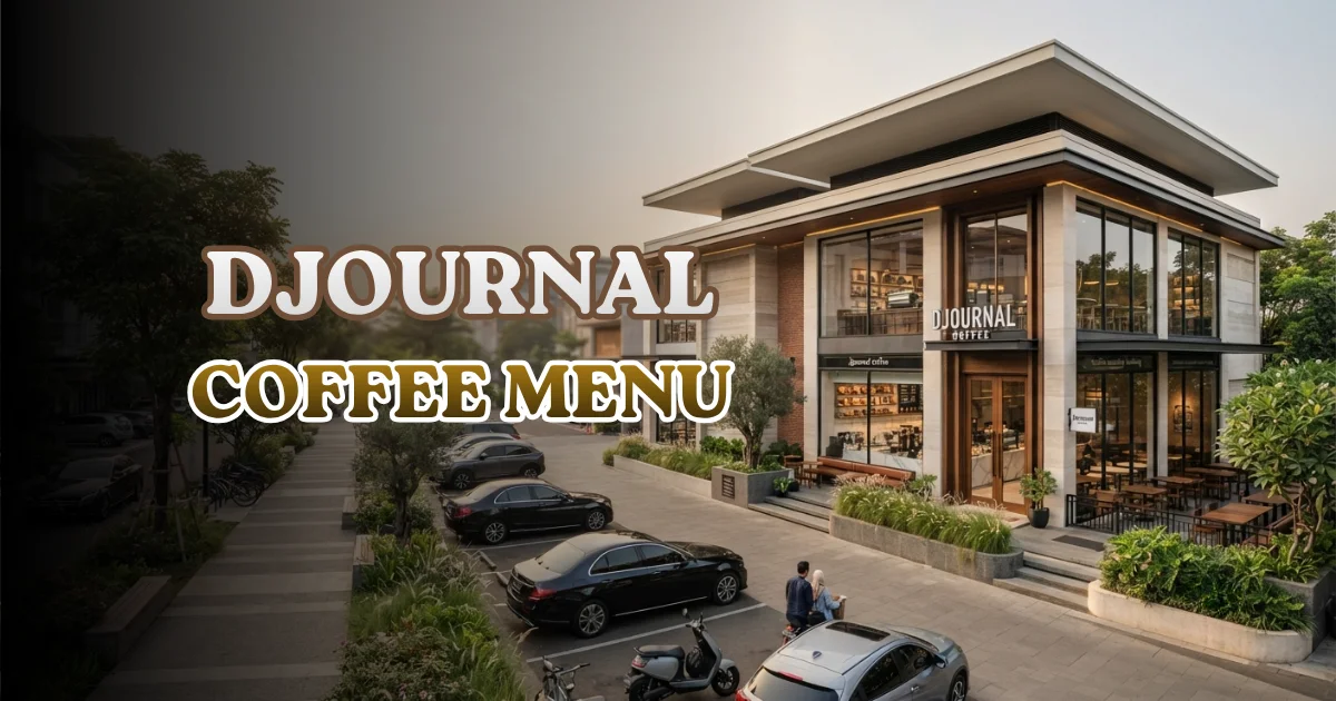 Djournal Coffee Menu