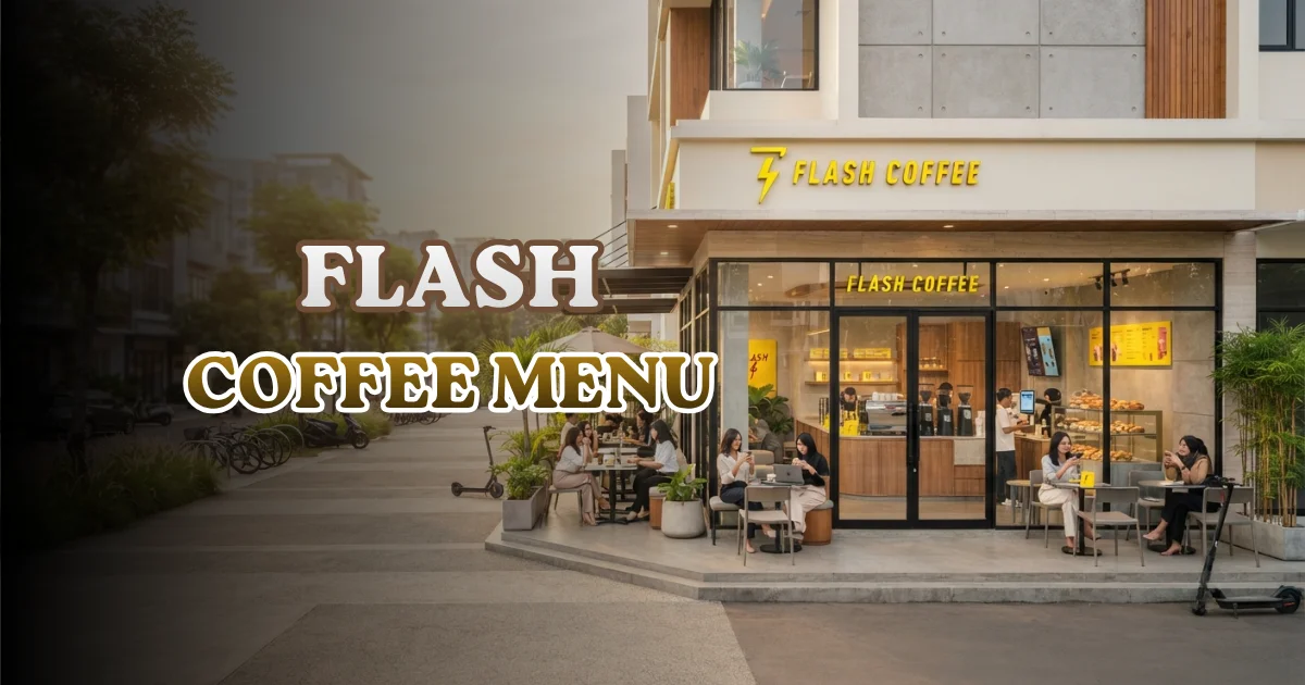 Flash Coffee Menu