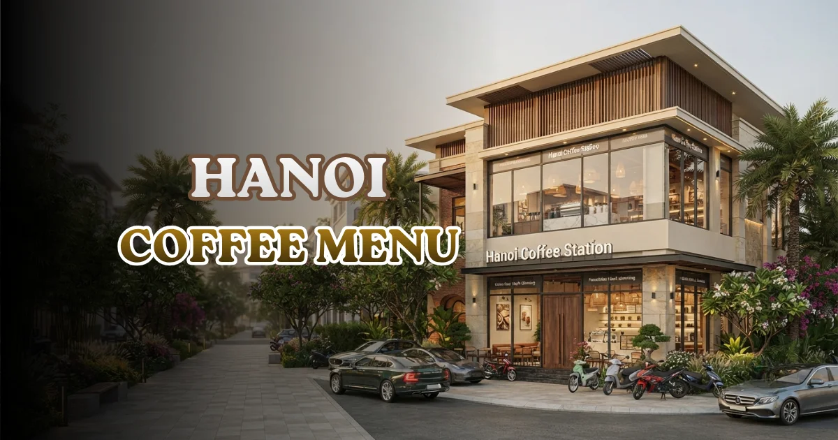 Hanoi Coffee Menu