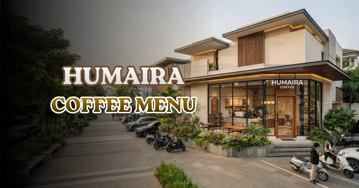 Humaira Coffee Menu