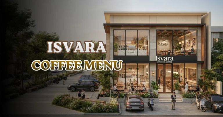 Isvara Coffee Menu