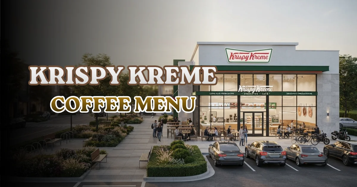 Krispy Kreme Coffee Menu