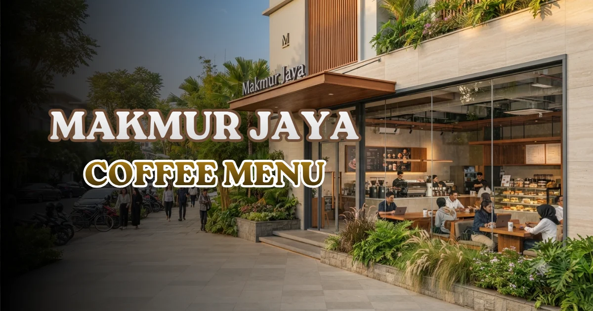 Makmur Jaya Coffee Menu