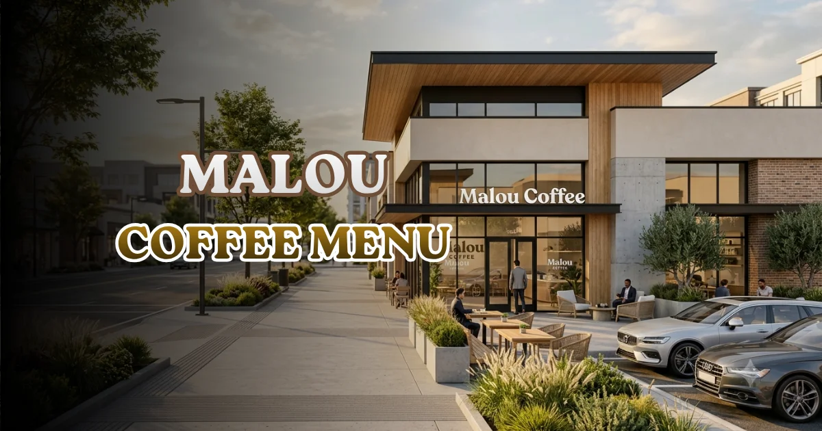 Malou Coffee Menu