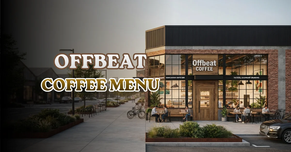 Offbeat Coffee Menu