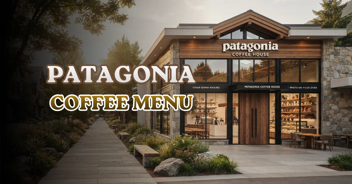 Patagonia Coffee Menu