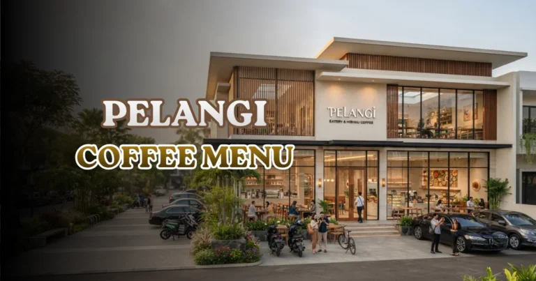 Pelangi Coffee Menu