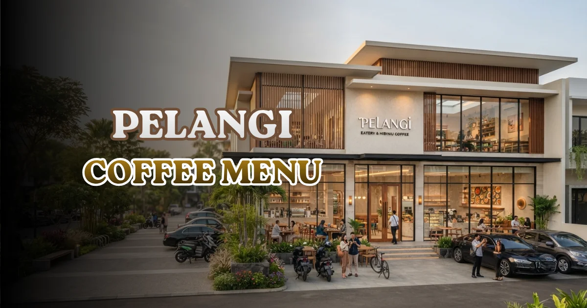 Pelangi Coffee Menu