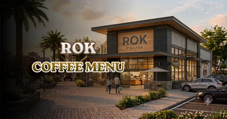 Rok Coffee Menu