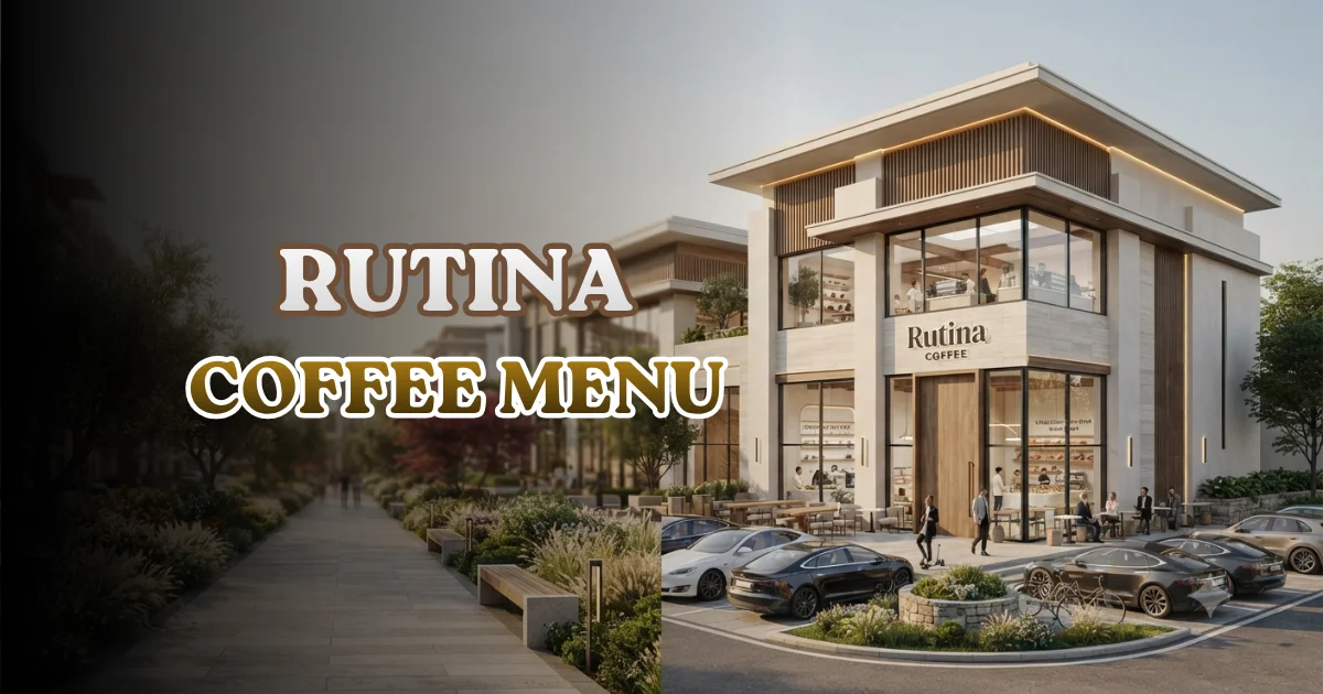 Rutina Coffee Menu