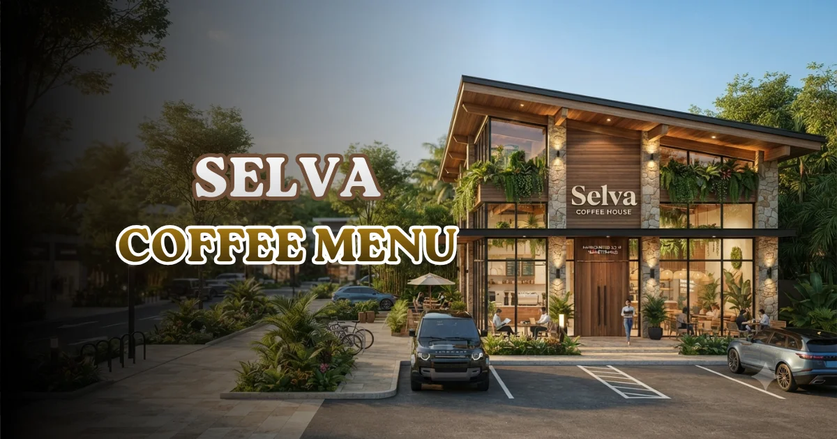Selva Coffee Menu