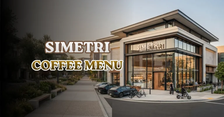 Simetri Coffee Menu