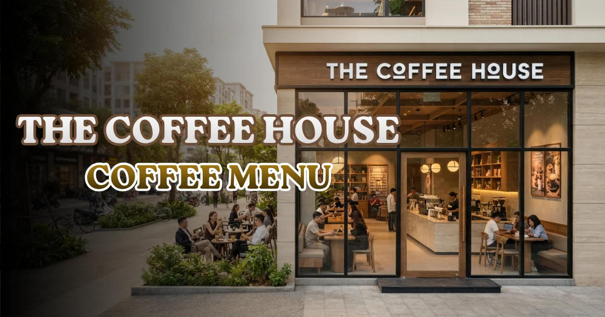 The Coffee House Coffee Menu