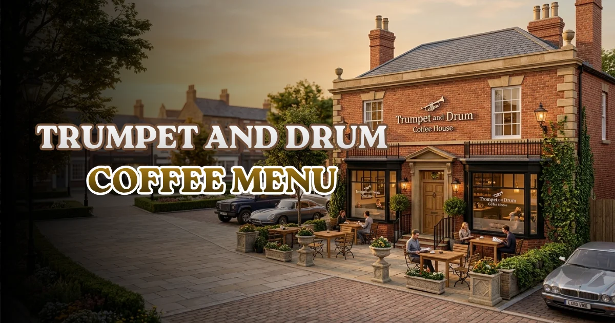 Trumpet and Drum Coffee Menu