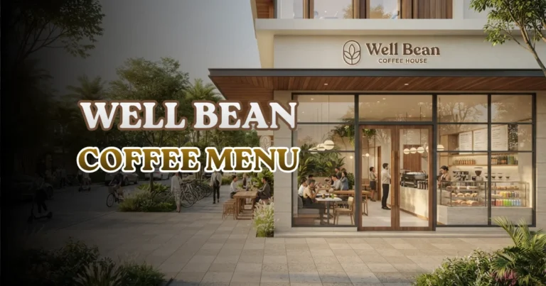 Well Bean Coffee Menu