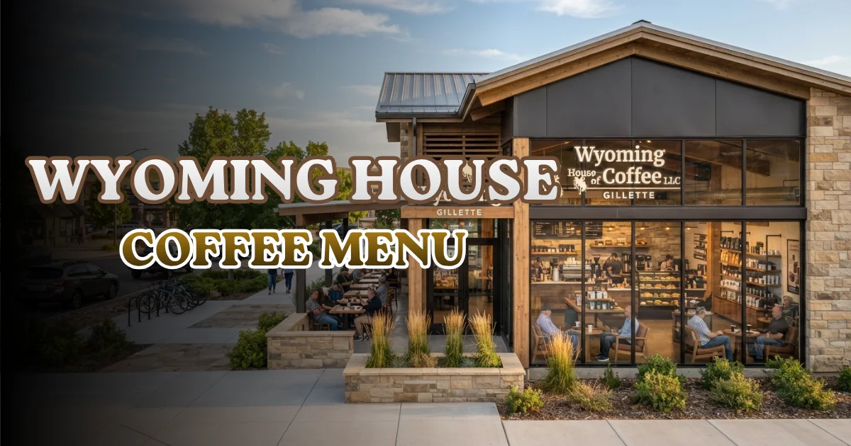 Wyoming House Coffee Menu