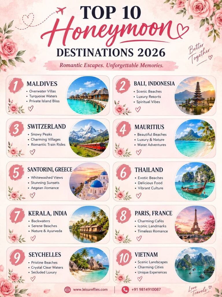 Best Honeymoon Destinations